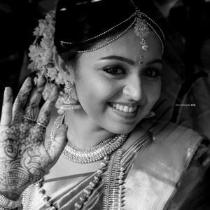 Candid wedding photography in Cochin